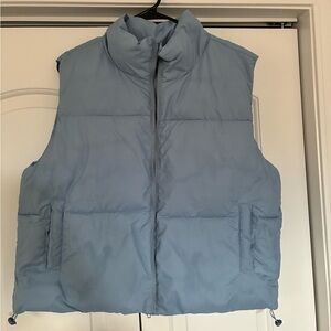 Blue Puffer Vest